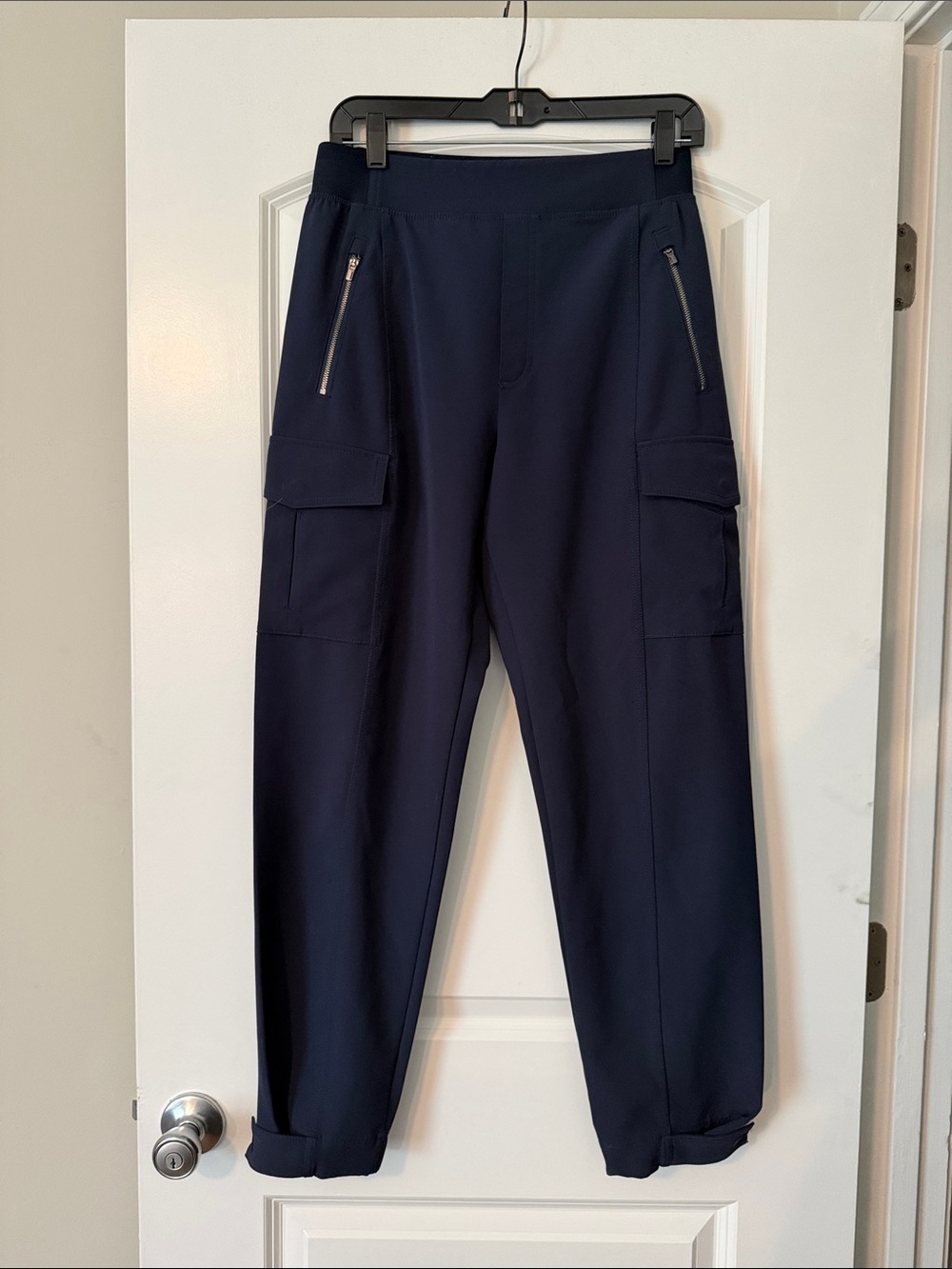 Athleta Navy Cargo Joggers